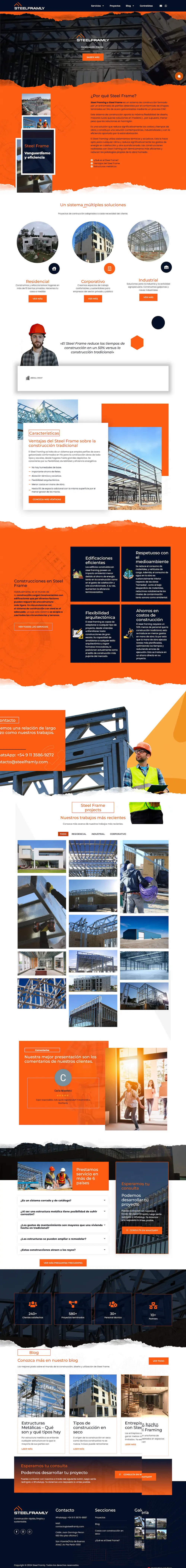 Caso de éxito: Steelframly